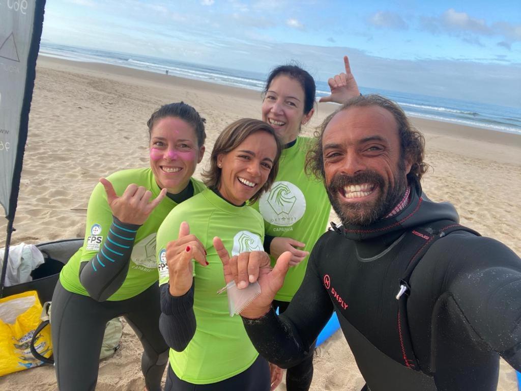 Hostel Getwet Surfcamp II Costa de Caparica Exteriér fotografie